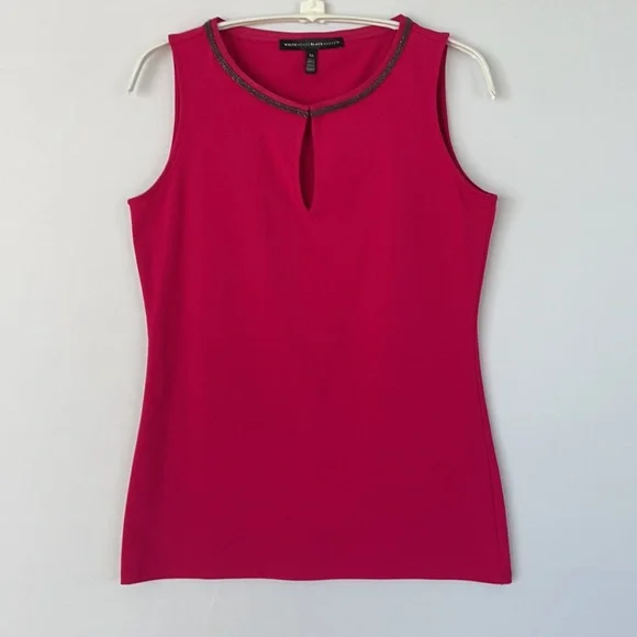 WHBM Sleeveless Top Red Size X Small - Picture 14 of 16